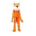 Peluche Renard grand yeux pour chien