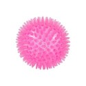 Set de 2 jouets balle et os rose 13 x 8 cm pour chien
