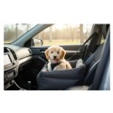 Siege auto voiture pour chien gris