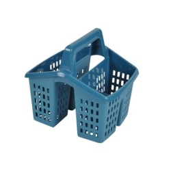 Egouttoir à couverts bleu paon