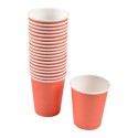 Set de 20 gobelets en carton Terracotta