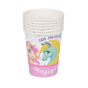 Set de 6 gobelets en papier Poney magique