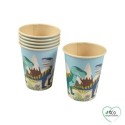 Set de 6 gobelets en pulpe de bambou Happy dino