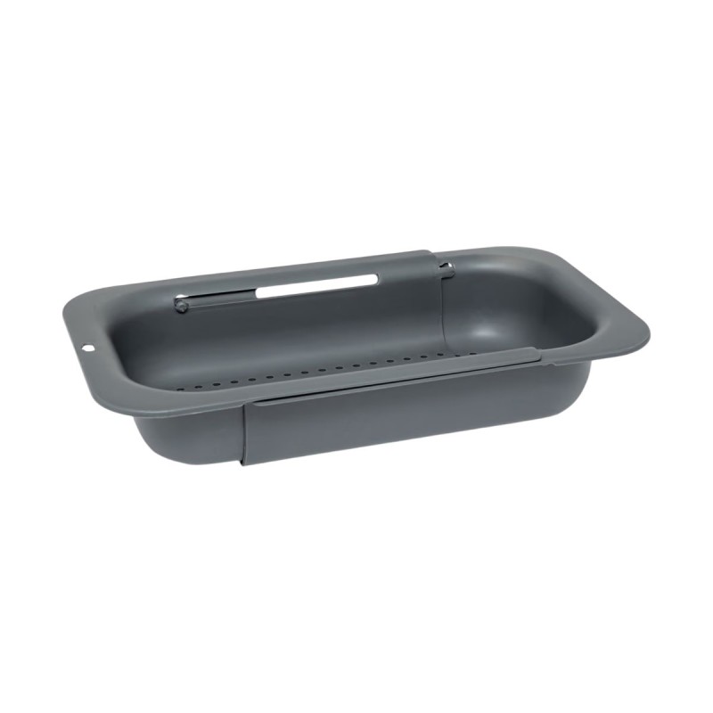 Passoire extensible pour évier Gris ou vert L 34 4 à 47 8 cm
