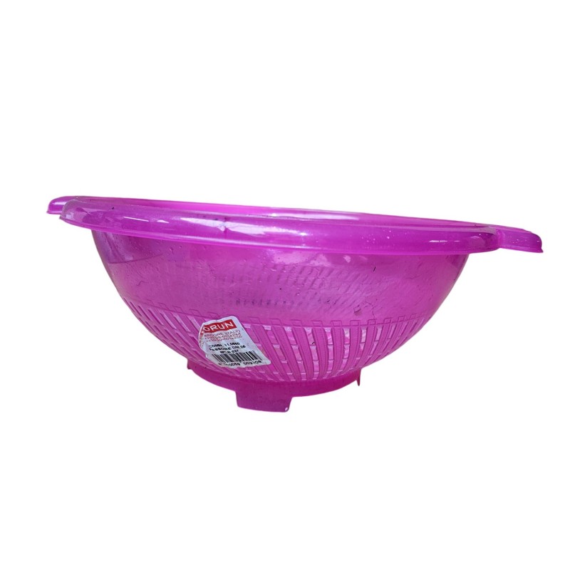 Passoire plastique 25 cm rose
