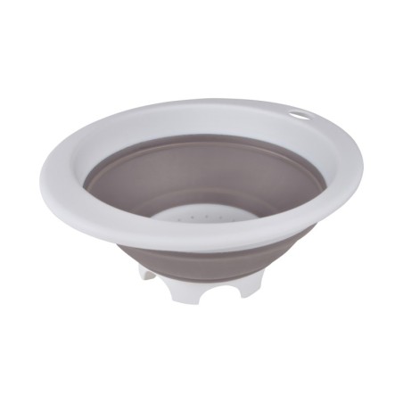 Passoire retractable en plastique 30 x 37 cm Taupe