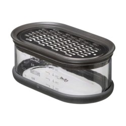 Rape en inox avec boite de recuperation