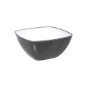 Saladier square Charbon 25 cm