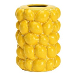 Vase citron en céramique