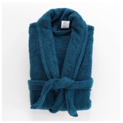 Peignoir Col Chale Tendresse Saphir