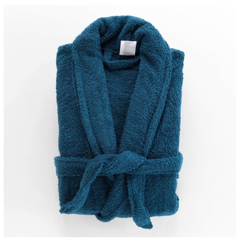 Peignoir Col Chale Tendresse Saphir