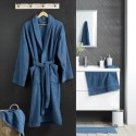Peignoir Col Chale Tendresse Saphir