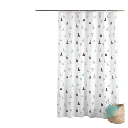 Rideau de douche avec cochets Maddy