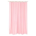 Rideau de douche avec crochets Quartz Rose