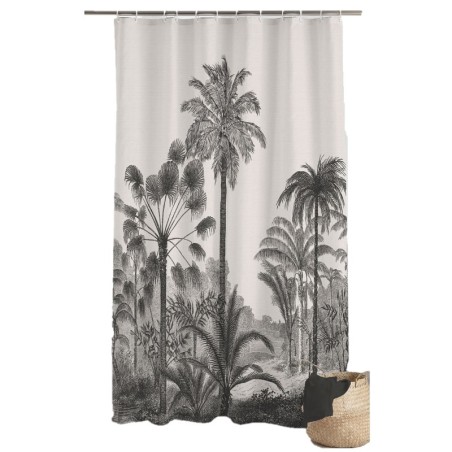 Rideau de douche Palmiers Cocoty