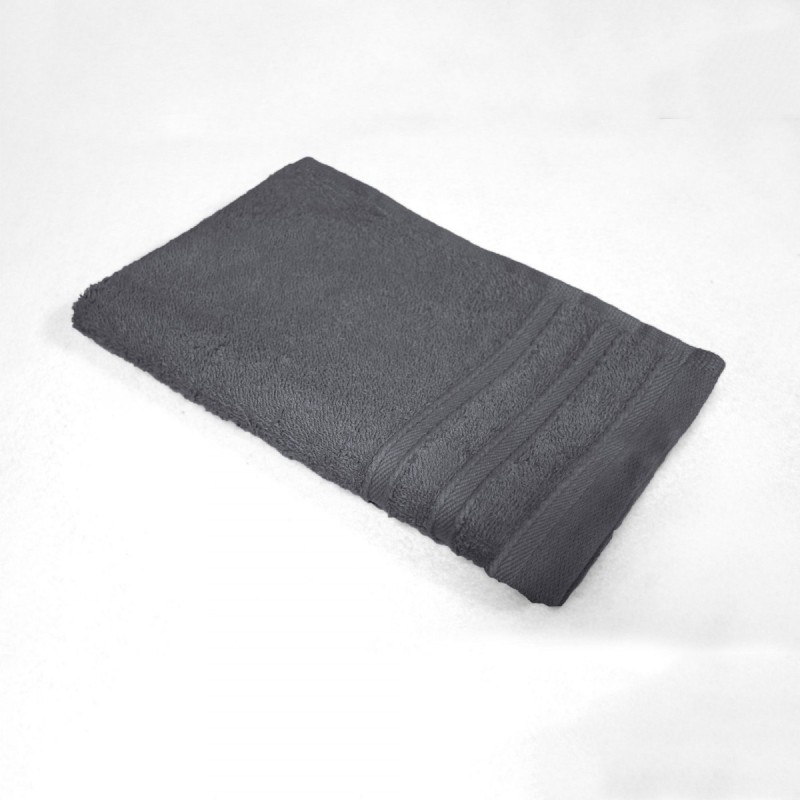 Serviette de Douche 70 x 130 cm Anthracite