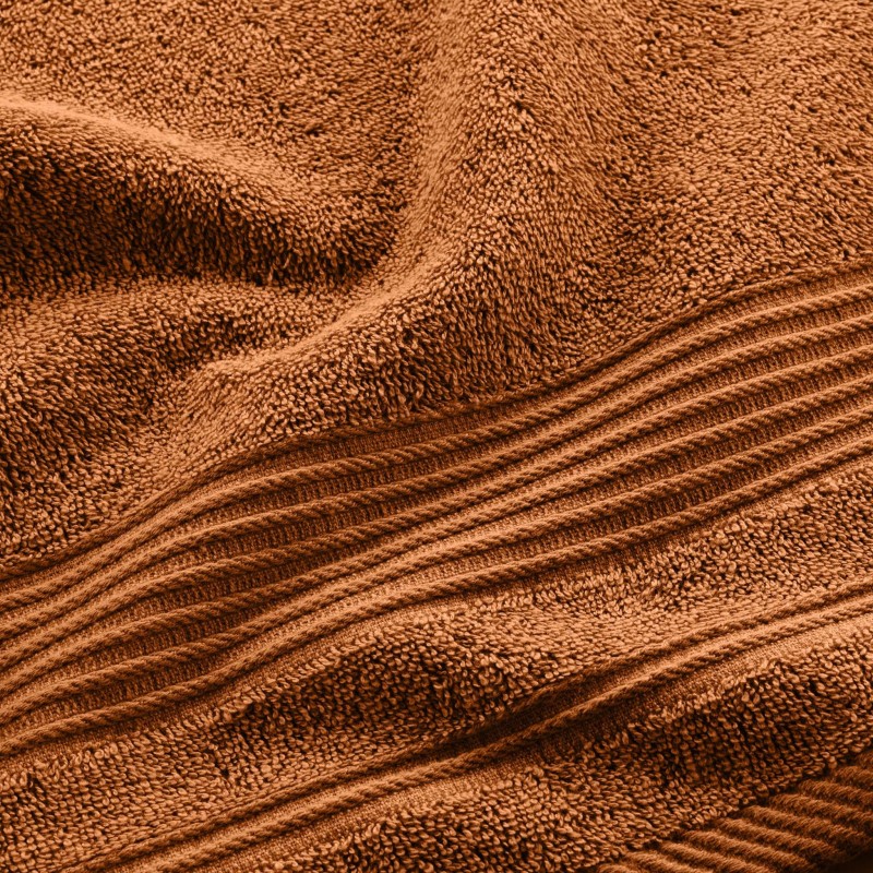 Serviette de toilette 50 x 90 cm Tendresse caramel