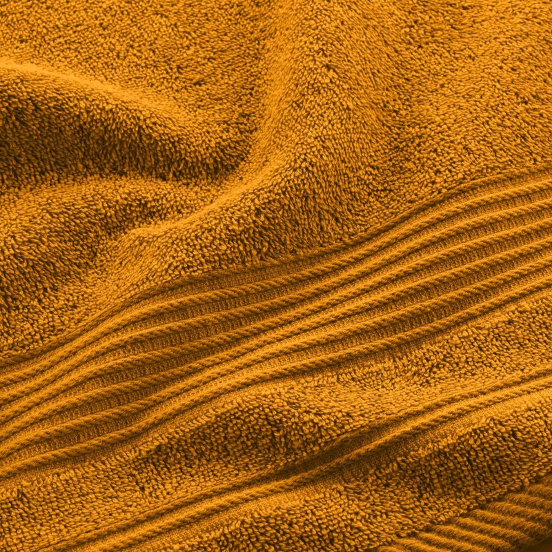 Serviette de toilette 50 x 90 cm Tendresse curry