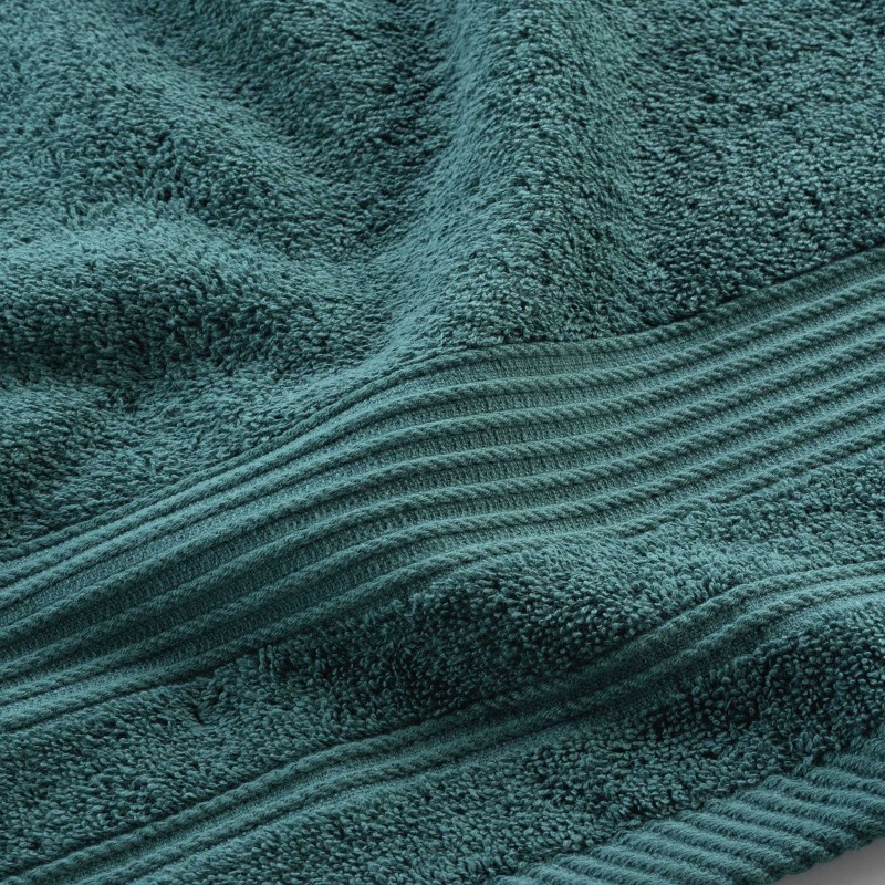 Serviette de toilette 50 x 90 cm Tendresse emeraude