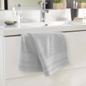 Serviette de toilette 50 x 90 cm Tendresse gris perle
