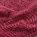 Serviette de toilette 50 x 90 cm Tendresse rouge
