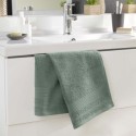 Serviette de toilette 50 x 90 cm Tendresse vert cèdre