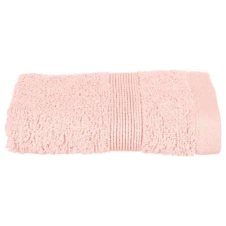 Serviette de toilette invite 30 x 50 cm Couleur moderne rose