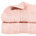 Serviette de toilette invite 30 x 50 cm Couleur moderne rose