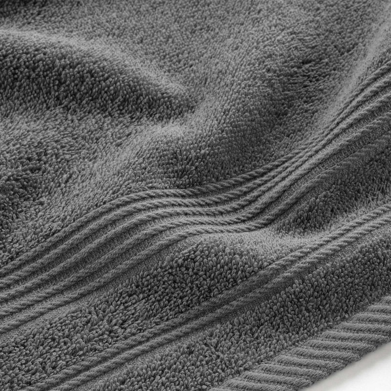 Serviette de toilette invite 30 x 50 cm Tendresse anthracite