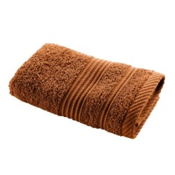 Serviette de toilette invite 30 x 50 cm Tendresse caramel