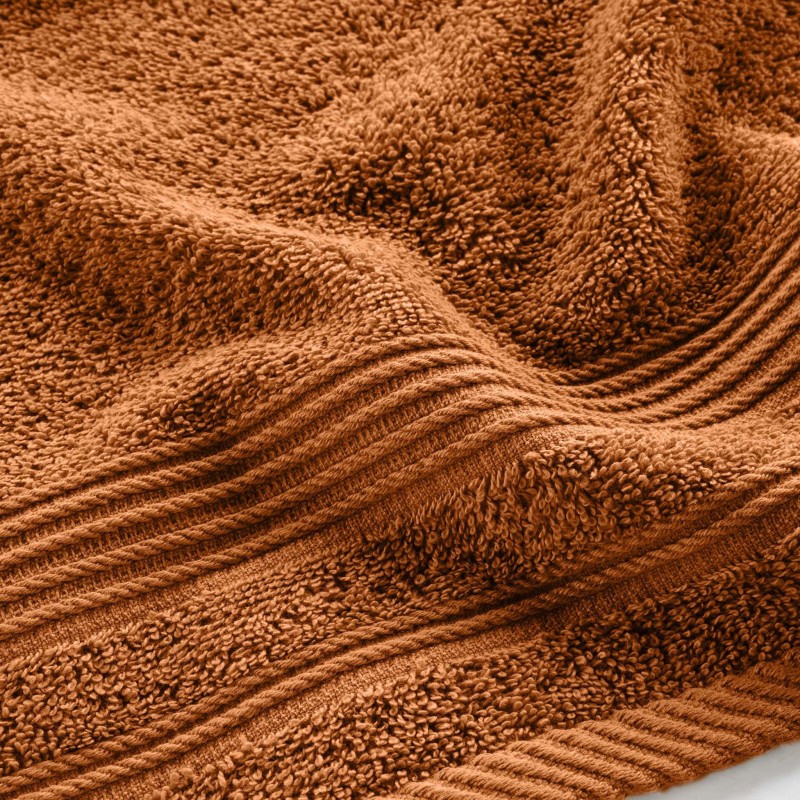 Serviette de toilette invite 30 x 50 cm Tendresse caramel