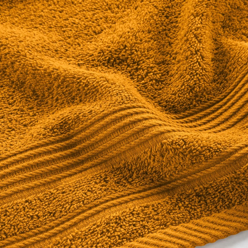 Serviette de toilette invite 30 x 50 cm Tendresse curry