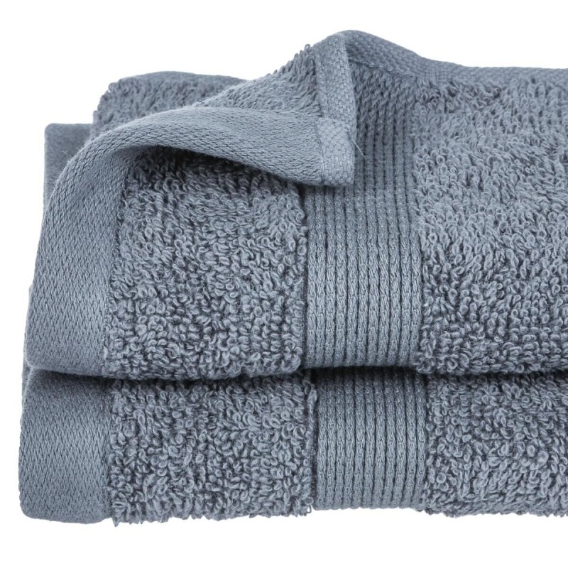 Serviette ou drap de bain 100 x 150 cm Couleur moderne gris fonce