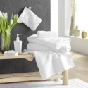 Serviette ou drap de bain 90 x 150 cm Tendresse blanc