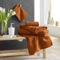 Serviette ou drap de bain 90 x 150 cm Tendresse caramel