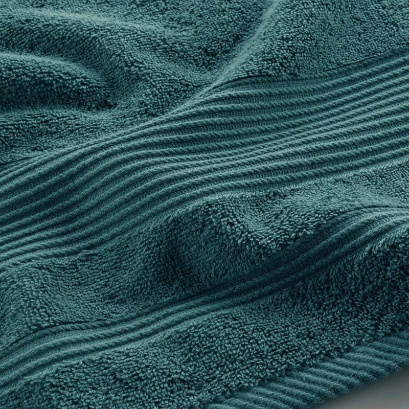 Serviette ou drap de bain 90 x 150 cm Tendresse emeraude