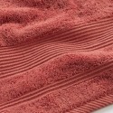 Serviette ou drap de bain 90 x 150 cm Tendresse terracotta