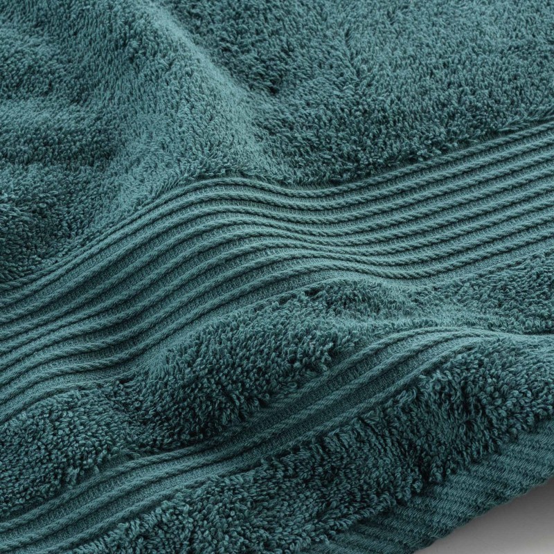 Serviette ou drap de douche 70 x 130 cm Tendresse emeraude