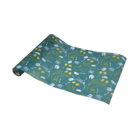 Chemin de table anniversaire Happy dino