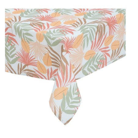 Nappe polyester feuillage tropical