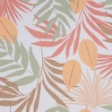 Nappe polyester feuillage tropical