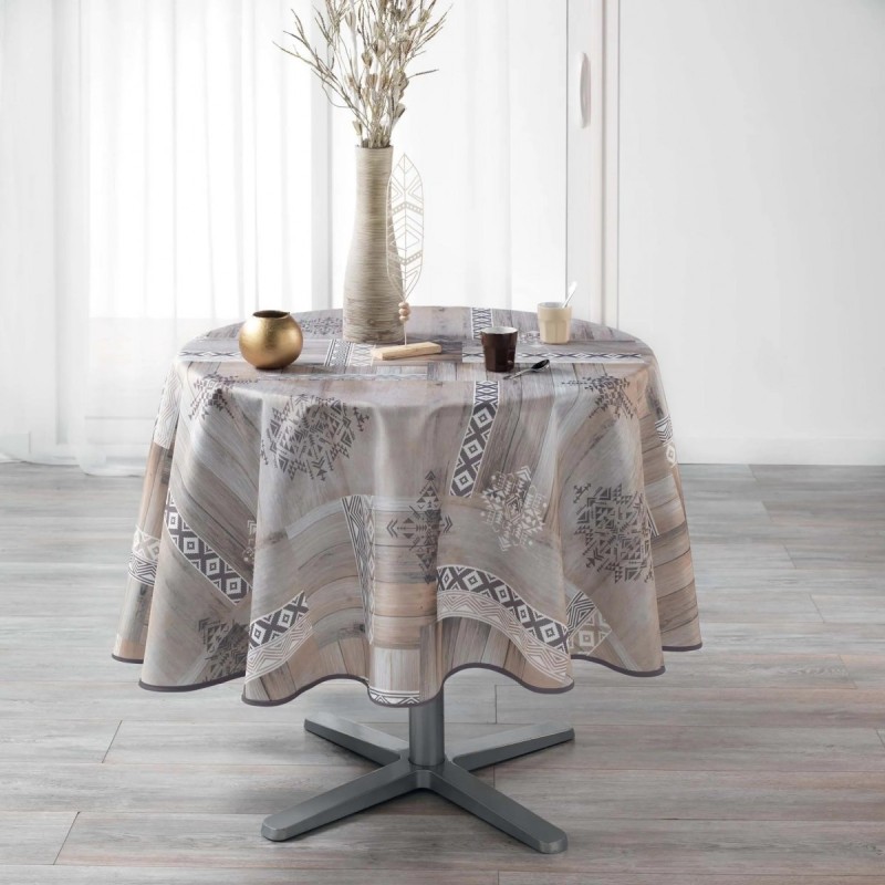 Nappe Ethnic wood  180 cm