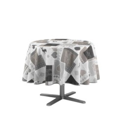 Nappe ronde Chalet montagne Valthos