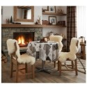 Nappe ronde Chalet montagne Valthos