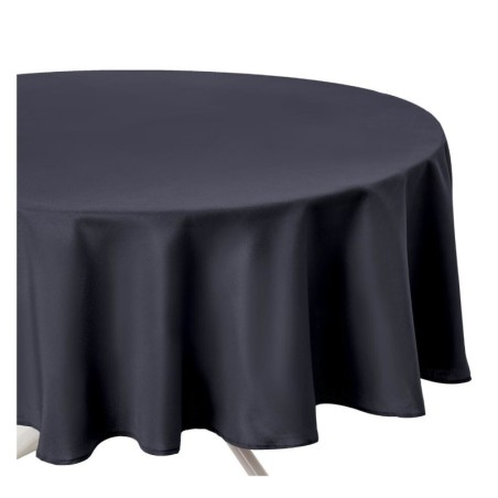Nappe ronde anti tache 180 cm Couleurs ardoise