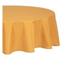 Nappe ronde anti tache 180 cm Couleurs ocre