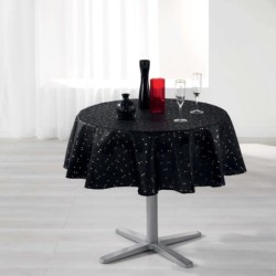Nappe Safina noir 180 cm