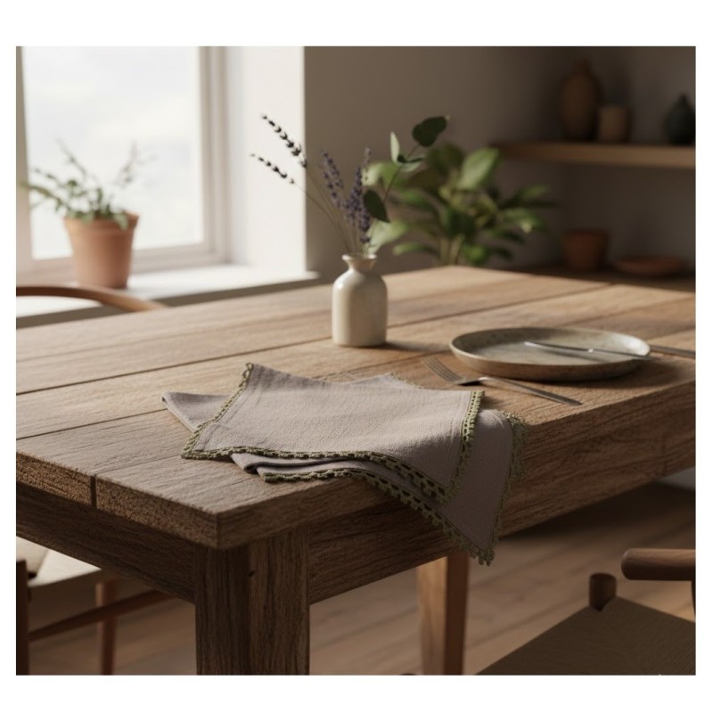 Lot de 3 Serviettes de table Feminas