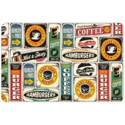 Set de table Street food