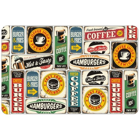 Set de table Street food